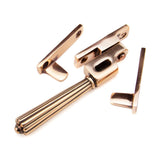 This is an image showing From The Anvil - Polished Bronze Night-Vent Locking Hinton Fastener available from T.H Wiggans Architectural Ironmongery in Kendal, quick delivery and discounted prices