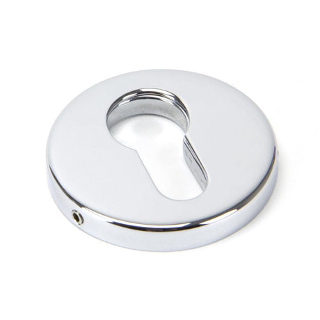 This is an image of From The Anvil - Polished Chrome 52mm Regency Concealed Escutcheon available to order from T.H Wiggans Architectural Ironmongery in Kendal, quick delivery and discounted prices.