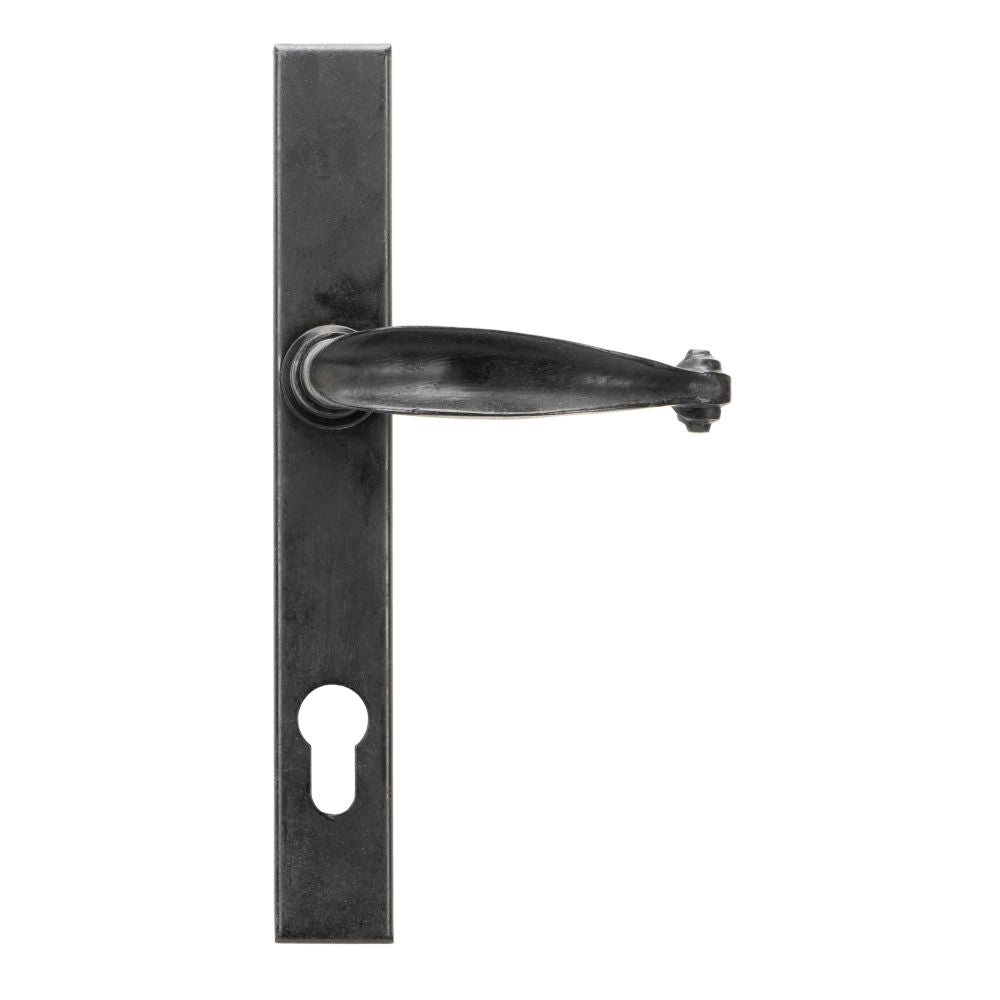 This is an image of From The Anvil - External Beeswax Cottage Slimline Lever Espag. Lock Set available to order from T.H Wiggans Architectural Ironmongery in Kendal, quick delivery and discounted prices.