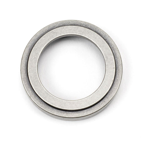 This is an image showing From The Anvil - Pewter Round Escutcheon (Art Deco) available from trade door handles, quick delivery and discounted prices