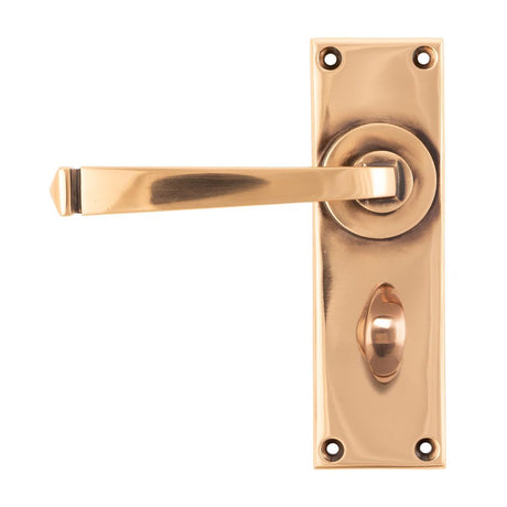 This is an image of From The Anvil - Polished Bronze Avon Lever Bathroom Set available to order from T.H Wiggans Architectural Ironmongery in Kendal, quick delivery and discounted prices.