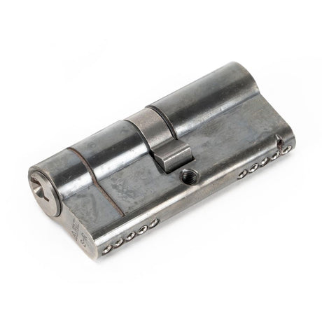 This is an image showing From The Anvil - Pewter 35/35 5pin Euro Cylinder available from T.H Wiggans Architectural Ironmongery in Kendal, quick delivery and discounted prices