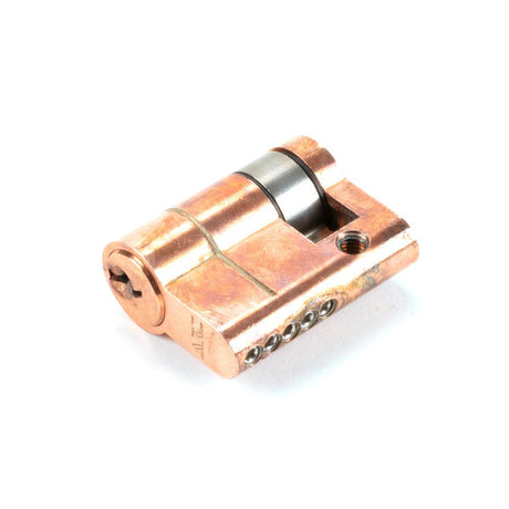 This is an image showing From The Anvil - Polished Bronze 30/10 5pin Single Cylinder available from T.H Wiggans Architectural Ironmongery in Kendal, quick delivery and discounted prices