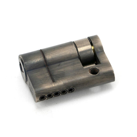 This is an image showing From The Anvil - Pewter 35/10 5pin Single Cylinder available from T.H Wiggans Architectural Ironmongery in Kendal, quick delivery and discounted prices