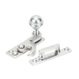 This is an image showing From The Anvil - Satin Chrome Prestbury Sash Hook Fastener available from T.H Wiggans Architectural Ironmongery in Kendal, quick delivery and discounted prices