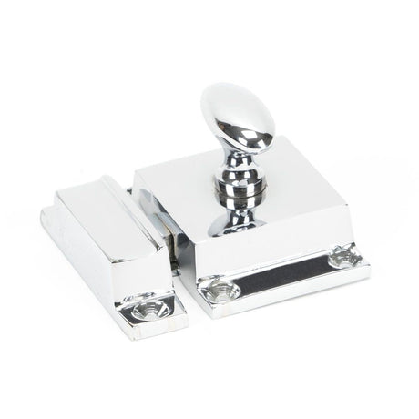 This is an image showing From The Anvil - Polished Chrome Cabinet Latch available from T.H Wiggans Architectural Ironmongery in Kendal, quick delivery and discounted prices