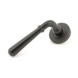 This is an image of From The Anvil - Aged Bronze Newbury Lever on Rose Set (Plain) available to order from T.H Wiggans Architectural Ironmongery in Kendal, quick delivery and discounted prices.