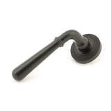 This is an image of From The Anvil - Aged Bronze Newbury Lever on Rose Set (Beehive) available to order from T.H Wiggans Architectural Ironmongery in Kendal, quick delivery and discounted prices.