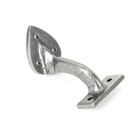 This is an image showing From The Anvil - Pewter 2" Handrail Bracket available from T.H Wiggans Architectural Ironmongery in Kendal, quick delivery and discounted prices