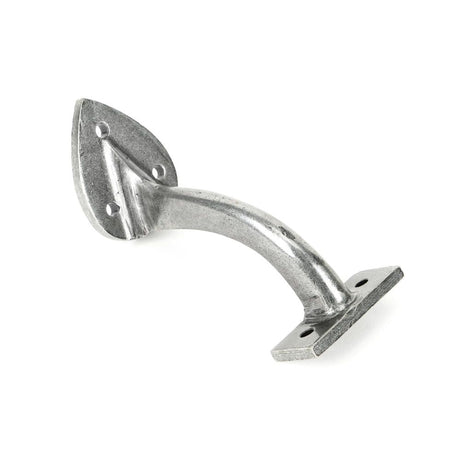 This is an image showing From The Anvil - Pewter 3" Handrail Bracket available from T.H Wiggans Architectural Ironmongery in Kendal, quick delivery and discounted prices
