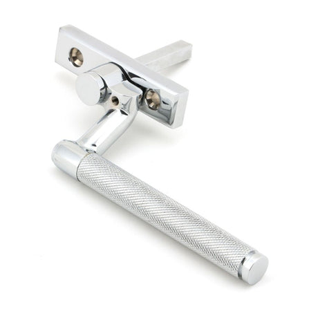 This is an image showing From The Anvil - Polished Chrome Brompton Espag - LH available from T.H Wiggans Architectural Ironmongery in Kendal, quick delivery and discounted prices