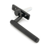 This is an image showing From The Anvil - Black Brompton Espag - LH available from T.H Wiggans Architectural Ironmongery in Kendal, quick delivery and discounted prices