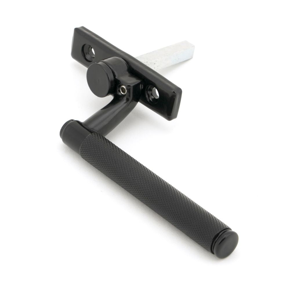 This is an image showing From The Anvil - Black Brompton Espag - RH available from T.H Wiggans Architectural Ironmongery in Kendal, quick delivery and discounted prices