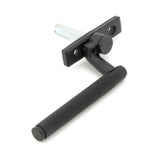 This is an image showing From The Anvil - Matt Black Brompton Espag - RH available from T.H Wiggans Architectural Ironmongery in Kendal, quick delivery and discounted prices