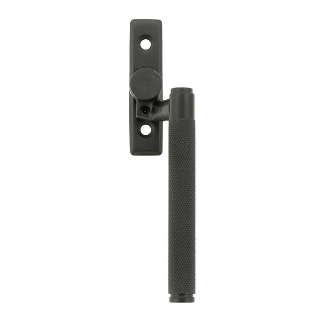 This is an image showing From The Anvil - Matt Black Brompton Espag - RH available from T.H Wiggans Architectural Ironmongery in Kendal, quick delivery and discounted prices