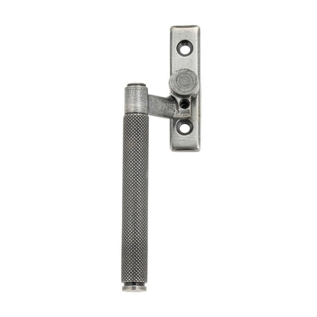 This is an image showing From The Anvil - Pewter Brompton Espag - LH available from T.H Wiggans Architectural Ironmongery in Kendal, quick delivery and discounted prices