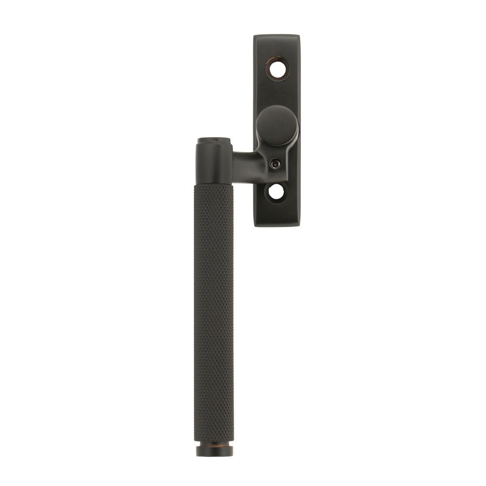 This is an image showing From The Anvil - Aged Bronze Brompton Espag - LH available from T.H Wiggans Architectural Ironmongery in Kendal, quick delivery and discounted prices