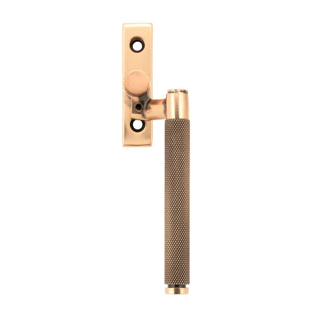 This is an image showing From The Anvil - Polished Bronze Brompton Espag - RH available from T.H Wiggans Architectural Ironmongery in Kendal, quick delivery and discounted prices