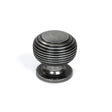 This is an image showing From The Anvil - Pewter Beehive Cabinet Knob 30mm available from T.H Wiggans Architectural Ironmongery in Kendal, quick delivery and discounted prices