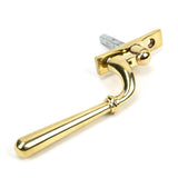 This is an image showing From The Anvil - Polished Brass Newbury Espag - RH available from T.H Wiggans Architectural Ironmongery in Kendal, quick delivery and discounted prices