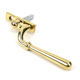 This is an image showing From The Anvil - Polished Brass Newbury Espag - LH available from T.H Wiggans Architectural Ironmongery in Kendal, quick delivery and discounted prices