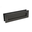 This is an image of From The Anvil - Aged Bronze Traditional Letterbox 315 x 92mm available to order from T.H Wiggans Architectural Ironmongery in Kendal, quick delivery and discounted prices.