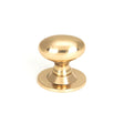 This is an image showing From The Anvil - Polished Bronze Oval Cabinet Knob 40mm available from T.H Wiggans Architectural Ironmongery in Kendal, quick delivery and discounted prices