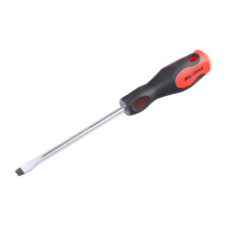 This is an image showing TIMCO Screwdriver - Slotted - 8.0 x 1.6 x 150mm - 1 Each Clip available from T.H Wiggans Ironmongery in Kendal, quick delivery at discounted prices.