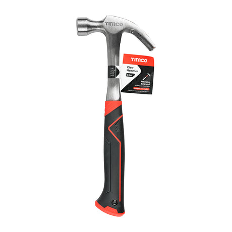 This is an image showing TIMCO Claw Hammer - One Piece - 16oz - 1 Each Unit available from T.H Wiggans Ironmongery in Kendal, quick delivery at discounted prices.