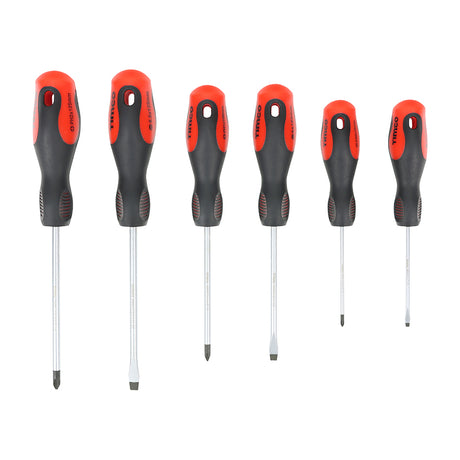 This is an image showing TIMCO Screwdriver Set - 6pcs - 6 Pieces Box available from T.H Wiggans Ironmongery in Kendal, quick delivery at discounted prices.