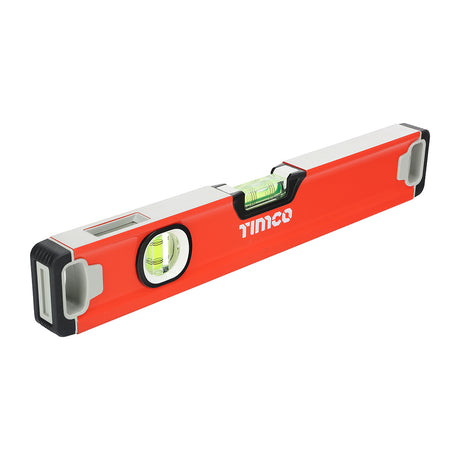 This is an image showing TIMCO Professional Spirit Level - Box Beam - 400mm - 1 Each Unit available from T.H Wiggans Ironmongery in Kendal, quick delivery at discounted prices.