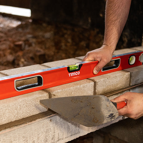 This is an image showing TIMCO Professional Spirit Level - Box Beam - 400mm - 1 Each Unit available from T.H Wiggans Ironmongery in Kendal, quick delivery at discounted prices.