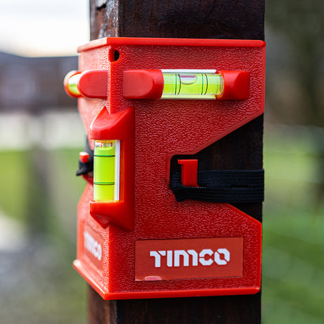 This is an image showing TIMCO Post Level - 125mm - 1 Each Backing Card available from T.H Wiggans Ironmongery in Kendal, quick delivery at discounted prices.