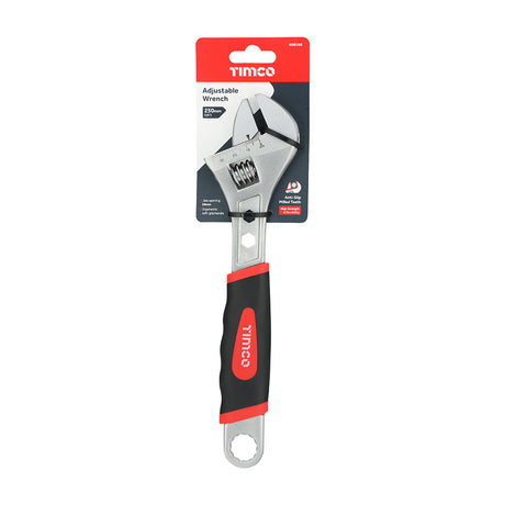 This is an image showing TIMCO Adjustable Wrench - 10" - 1 Each Backing Card available from T.H Wiggans Ironmongery in Kendal, quick delivery at discounted prices.