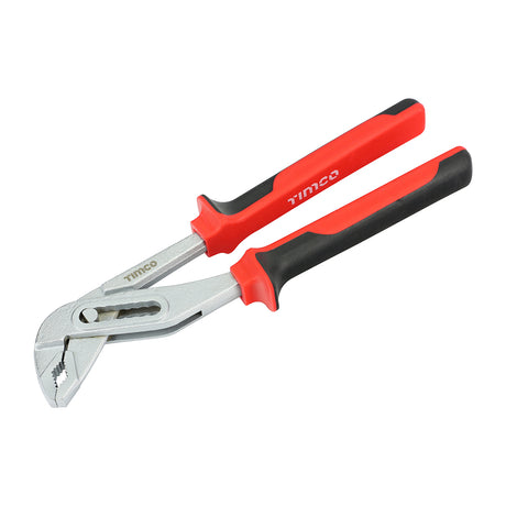 This is an image showing TIMCO Water Pump Pliers - 10" - 1 Each Backing Card available from T.H Wiggans Ironmongery in Kendal, quick delivery at discounted prices.