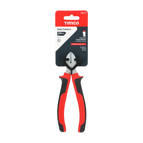 This is an image showing TIMCO Side Cutters - 6" - 1 Each Backing Card available from T.H Wiggans Ironmongery in Kendal, quick delivery at discounted prices.
