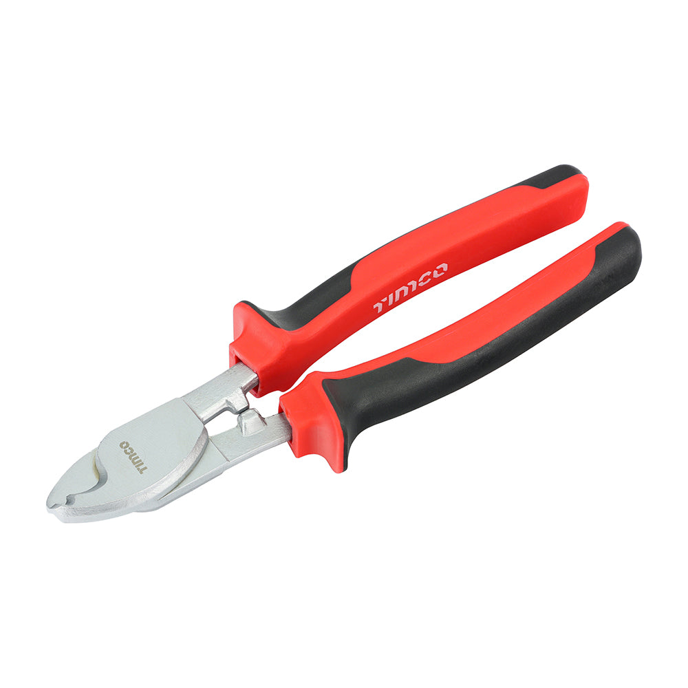 This is an image showing TIMCO Cable & Wire Cutters - 8" - 1 Each Backing Card available from T.H Wiggans Ironmongery in Kendal, quick delivery at discounted prices.