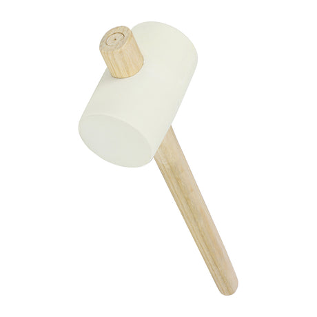 This is an image showing TIMCO Rubber Mallet - White - 16oz - 1 Each Unit available from T.H Wiggans Ironmongery in Kendal, quick delivery at discounted prices.