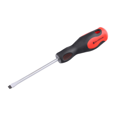 This is an image showing TIMCO Screwdriver - Slotted - 5.5 x 1.0 x 100mm - 1 Each Clip available from T.H Wiggans Ironmongery in Kendal, quick delivery at discounted prices.