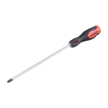 This is an image showing TIMCO Screwdriver - Pozi - PZ3 x 250mm - 1 Each Clip available from T.H Wiggans Ironmongery in Kendal, quick delivery at discounted prices.