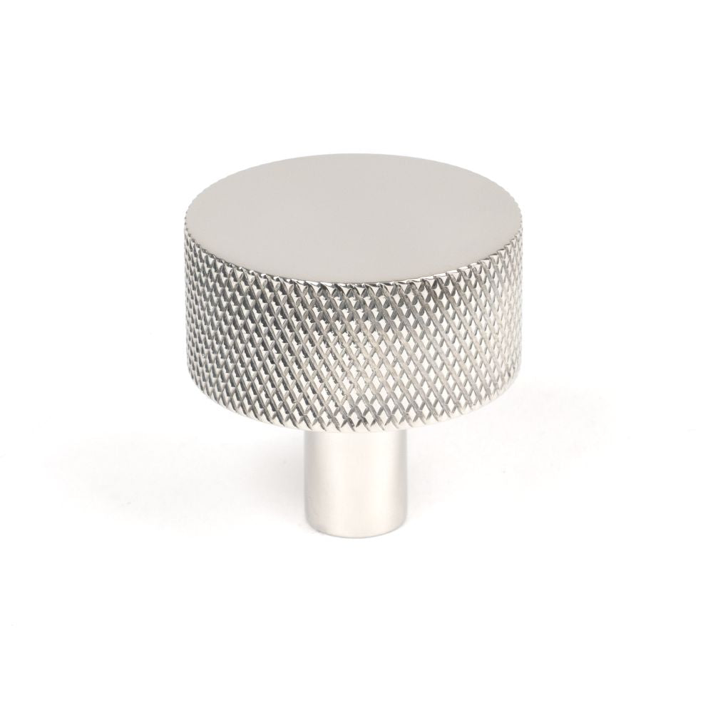 This is an image showing From The Anvil - Polished SS (304) Brompton Cabinet Knob - 32mm (No rose) available from T.H Wiggans Architectural Ironmongery in Kendal, quick delivery and discounted prices