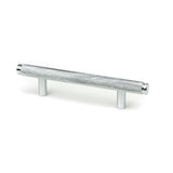 This is an image showing From The Anvil - Polished Chrome Full Brompton Pull Handle - Small available from T.H Wiggans Architectural Ironmongery in Kendal, quick delivery and discounted prices