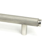 This is an image showing From The Anvil - Polished SS (304) Full Brompton Pull Handle - Large available from trade door handles, quick delivery and discounted prices