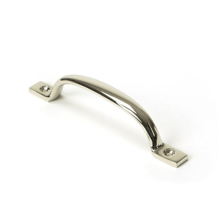This is an image showing From The Anvil - Polished Nickel Slim Sash Pull available from T.H Wiggans Architectural Ironmongery in Kendal, quick delivery and discounted prices