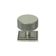 This is an image showing From The Anvil - Pewter Brompton Cabinet Knob - 38mm (Square) available from T.H Wiggans Architectural Ironmongery in Kendal, quick delivery and discounted prices