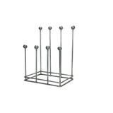 This is an image showing From The Anvil - Pewter Four Pair Boot Rack available from T.H Wiggans Architectural Ironmongery in Kendal, quick delivery and discounted prices