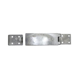 This is an image showing TIMCO Padlock Protection Bar - Heavy Duty - Right - Hot Dipped Galvanised - 7 1/2" - 1 Each TIMbag available from T.H Wiggans Ironmongery in Kendal, quick delivery at discounted prices.