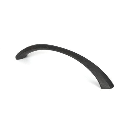This is an image showing From The Anvil - Beeswax 5" Shell Pull Handle available from T.H Wiggans Architectural Ironmongery in Kendal, quick delivery and discounted prices