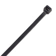 This is an image showing TIMCO Cable Ties - Black - 4.8 x 430 - 100 Pieces Bag available from T.H Wiggans Ironmongery in Kendal, quick delivery at discounted prices.