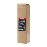 This is an image showing TIMCO Intumescent Letterbox - Polished Gold - Black Frame - 272 x 70 - 1 Each Box available from T.H Wiggans Ironmongery in Kendal, quick delivery at discounted prices.